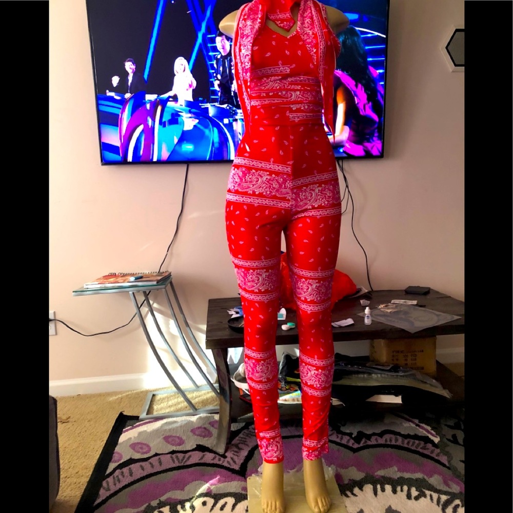 Bandana one Piece with Handkerchief scarf or mask